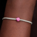 Charm Mini Cara Feliz Rosa 794815C01
