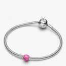 Charm Mini Cara Feliz Rosa 794815C01