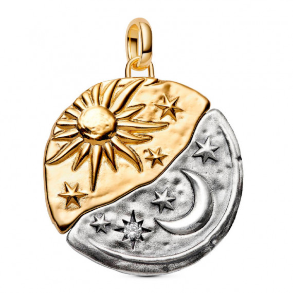 Charm Medallón XL Sol y Luna 764806C01