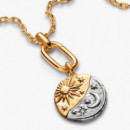 Charm Medallón XL Sol y Luna 764806C01