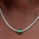 Charm Mini Trébol Verde 794817C01