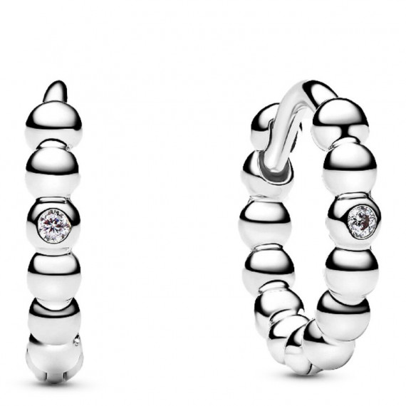 Pendientes de Aro Abrazo Cuentas 294823C01
