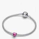 Charm Mini Corazón Rosa 794785C01