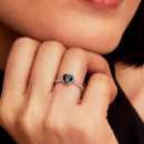 Anillo Corazón Negro Jack de Pesadilla antes de Navidad de Disney 194733C01