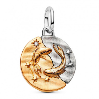 Charm Medall&oacute;n Zodiaco Piscis 764991C01