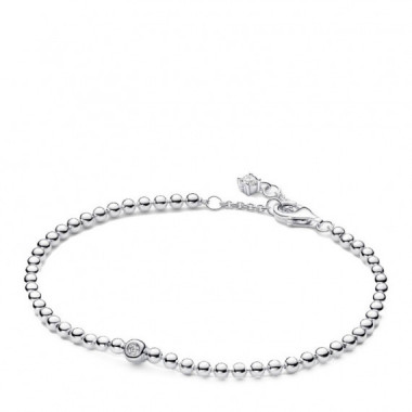 Pulsera Cuentas y Gemas Brillantes 594822C01