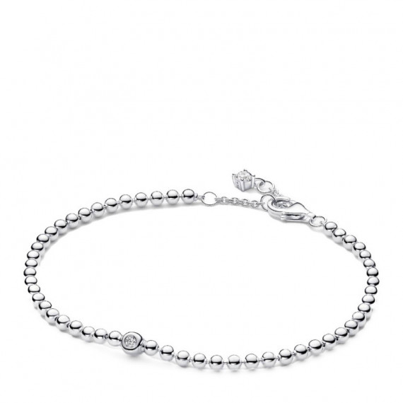 Pulsera Cuentas y Gemas Brillantes 594822C01