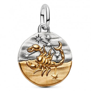 Charm Medall&oacute;n Zodiaco Escorpio 764985C01