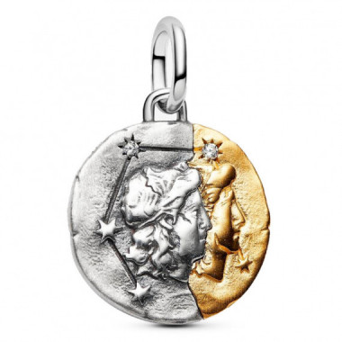 Charm Medall&oacute;n Zodiaco G&eacute;minis 764989C01