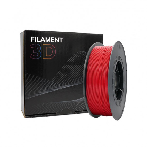 Filamento 3D Pla Rojo 1.75MM 1 Kgr