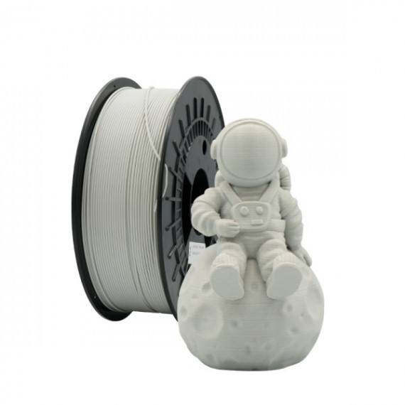 Filamento 3D Pla Gris 1.75MM 2.5 Kgr
