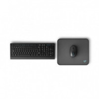 ENERGY SISTEM Teclado y Raton Office Wireless Set Silent - Caja Deteriorada WIRELESS/104 TECLAS/1600 DPI/6 Botones/usb