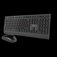 NOX Teclado y Raton Inalambrico Lite Duo Negro - Caja Deteriorada