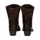 BOTIN TEXANO PIEL MOKA