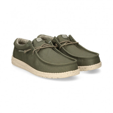 WALLABEE CANVAS KAKI
