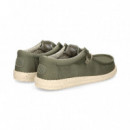 WALLABEE CANVAS KAKI