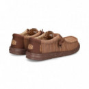 WALLABEE MALLA ELASRICA MARRON
