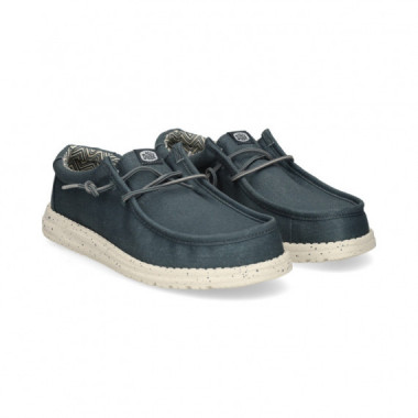 WALLABEE CANVAS AZUL