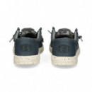 WALLABEE CANVAS AZUL