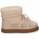 BOTÍN DEPORTIVO BORREGO BEIGE