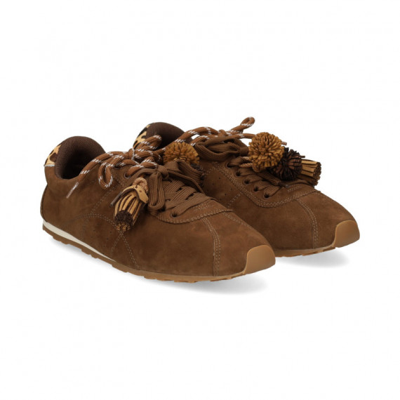 Deportivo Borlas Beige  BEFREE