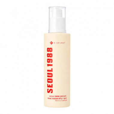 Seoul 1988 Essence : Snail Mucin 97% + Rice
Tratamiento Facial Multifunci&oacute;n