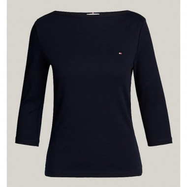 TOMMY HILFIGER - NEW CODY SLIM BOAT-NK 3/4SLV - 02G - F|WW0WW40589/02G