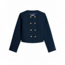 TOMMY HILFIGER - PREPPY TEXTURE LADY JACKET - C1G - F|WW0WW47792/C1G
