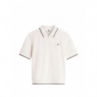 TOMMY HILFIGER - TH SCRIPT LYOCELL ZIP SS POLO - AEF - F|WW0WW47853/AEF