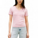 TOMMY HILFIGER - NEW SLIM CODY V-NECK SS - 0D5 - F|WW0WW40584/0D5