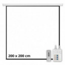 Pantalla de Proyección Eléctrica Phoenix PHPANTALLA-ELEC200 112 Pulgadas 200x200 cm