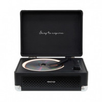 PRIXTON Reproductor CD Boogie Negro