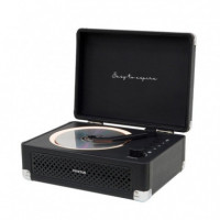 PRIXTON Reproductor CD Boogie Negro