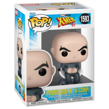 Funko POP Professor Xavier X-Corp X-Men '97 Marvel 1593 (caja da&ntilde;ada)
