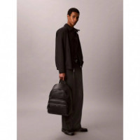 PERFORATED BACKPACK BLACK