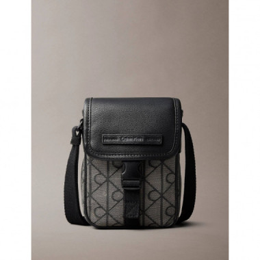 MIXED EMBLEM AOP SMALL FLAP REPO LOTUS B