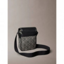 MIXED EMBLEM AOP SMALL FLAP REPO LOTUS B