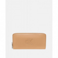 Bold Ck Long Zip Around Tannin  CALVIN KLEIN