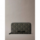 EMBLEM AOP JCQRD PASSPORT WALLET LOTUS B