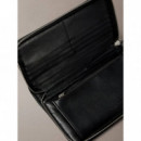 EMBLEM AOP JCQRD PASSPORT WALLET LOTUS B