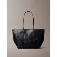 WOVEN MEDIUM CARRYALL BLACK