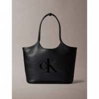 BOLD CK SHOPPER BLACK
