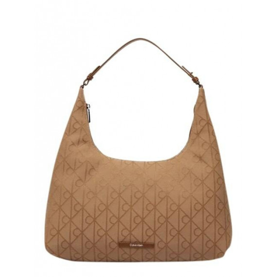 EMBLEM JACQUARD SHOULDER BAG CORNSTALK/T