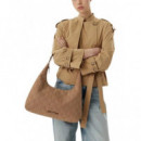 EMBLEM JACQUARD SHOULDER BAG CORNSTALK/T