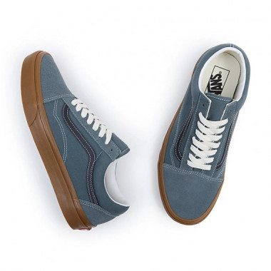 UA Old Skool VINT BLACK VINTAGE GUM STORMY WEATHER VANS