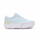 UA Old Skool Stacked (PASTEL) MULTI/TRUE WHITE VANS