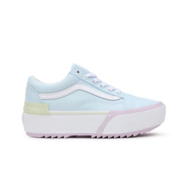 UA Old Skool Stacked (PASTEL) MULTI/TRUE WHITE VANS