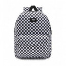 MN OLD SKOOL CHECK BACKPACK Black/White VANS