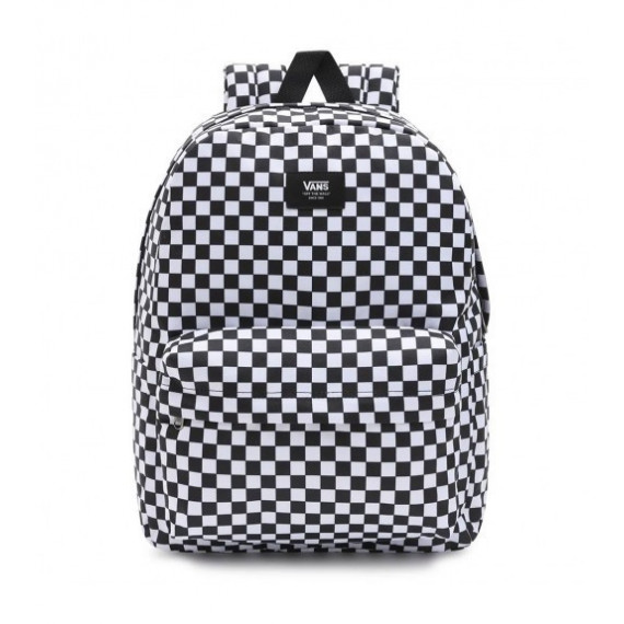 MN OLD SKOOL CHECK BACKPACK Black/White VANS