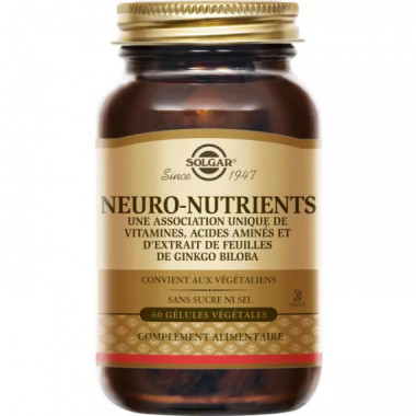 NEURO NUTRIENTES 60CAPS SOLGAR
